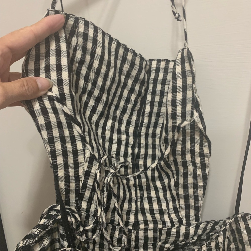 Reformation Linen Apron style dress - Picture 5 of 8